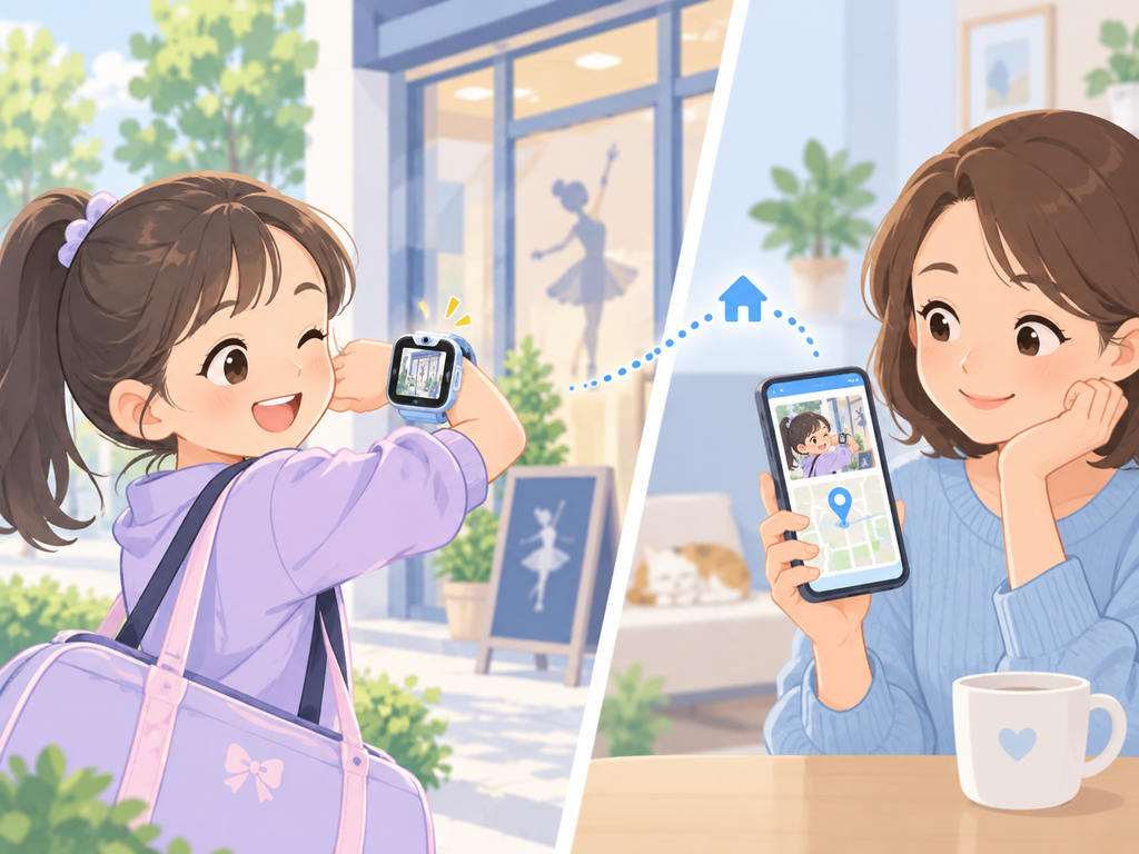 子どもの見守りに使えるカメラ付きGPSウォッチ